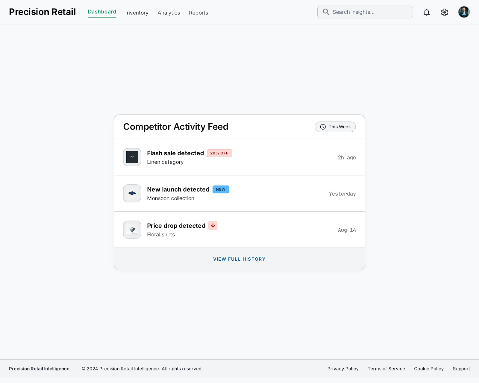 Know what customers are talking about in your category